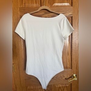 Abercrombie & Fitch Soft A&F Collection Bodysuit - XL - White